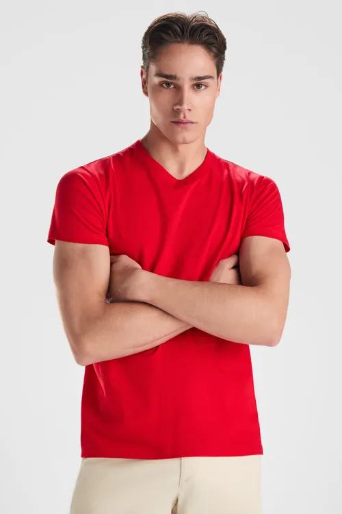 T-shirt Col V - 3