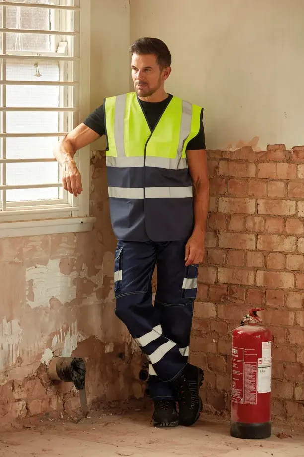 Gilet Haute Visibilté Bicolore