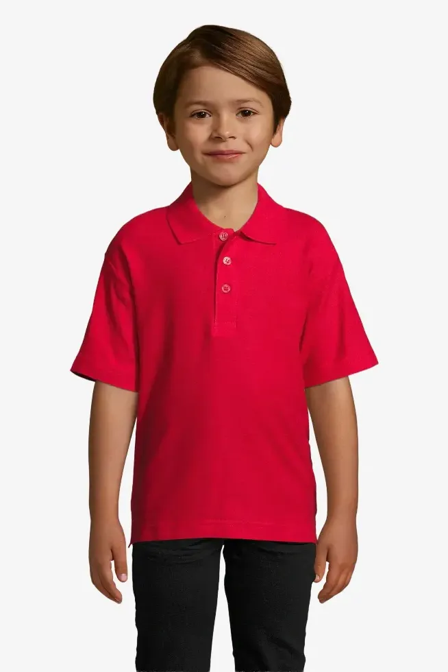 Polo Maille Piquée Enfant