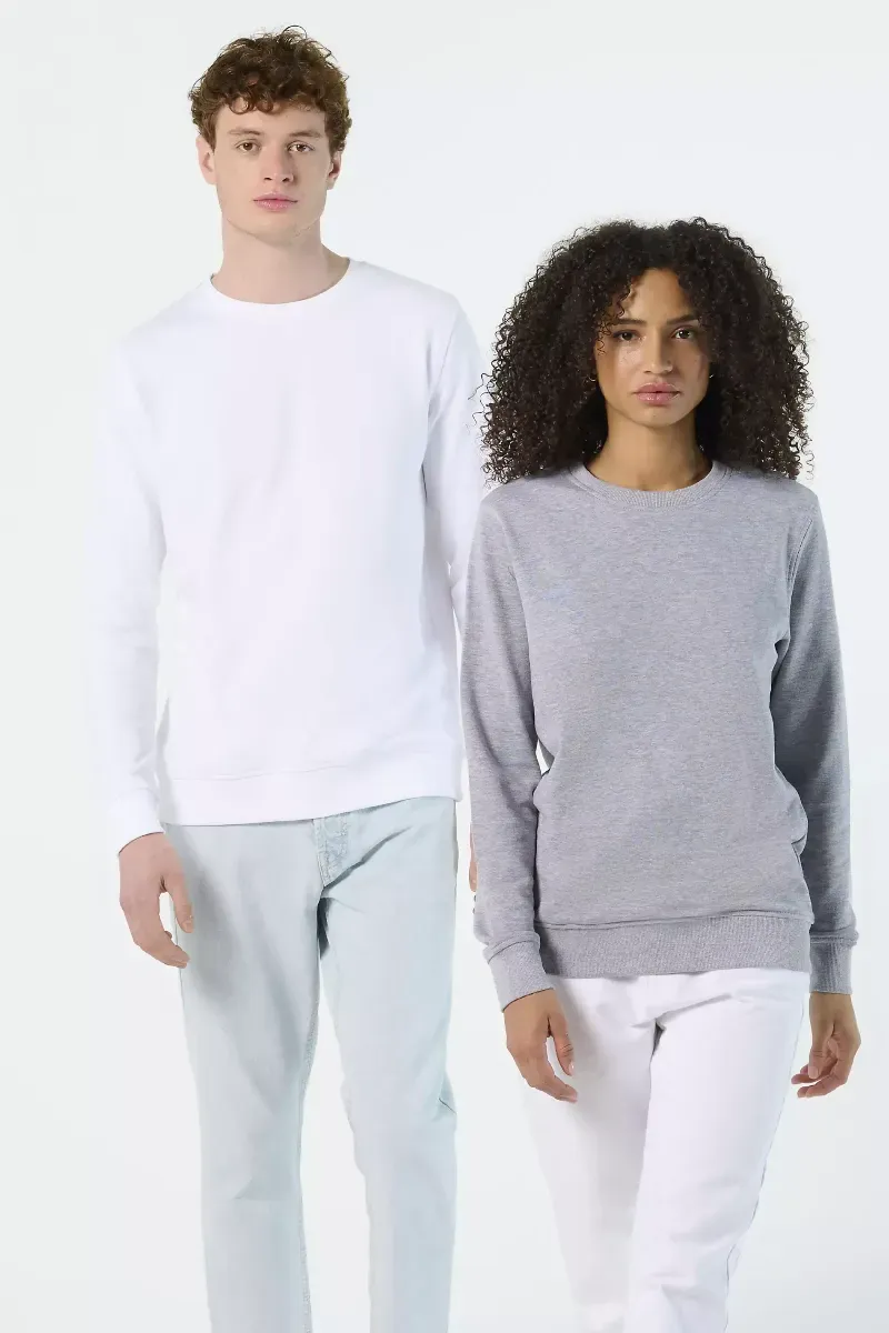Sweat-Shirt Col Rond Premium Unisexe