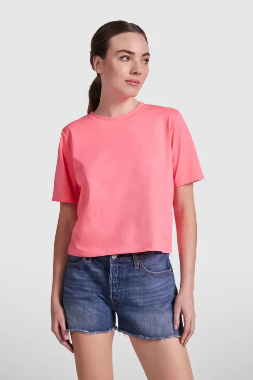 T-Shirt Court Oversize Femme