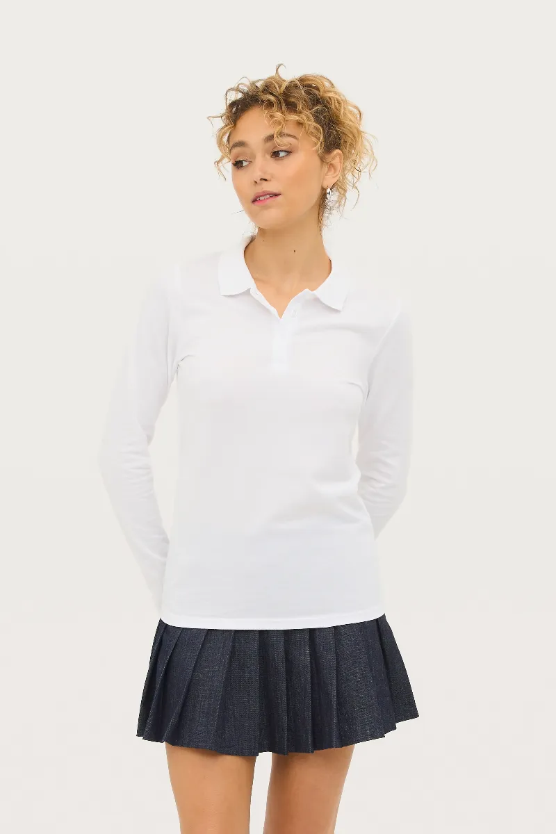 Polo Manches Longues Femme