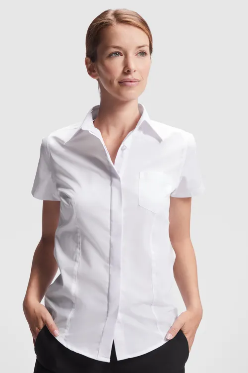 Chemise Manches Courtes Femme