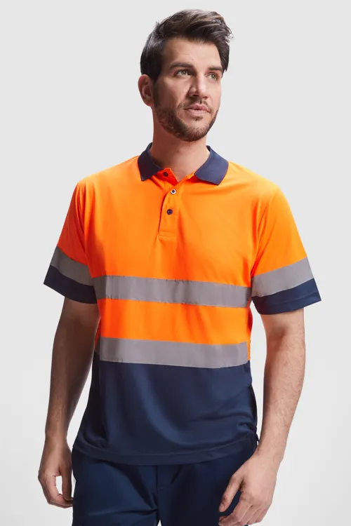 Polo Bicolore Haute Visibilité