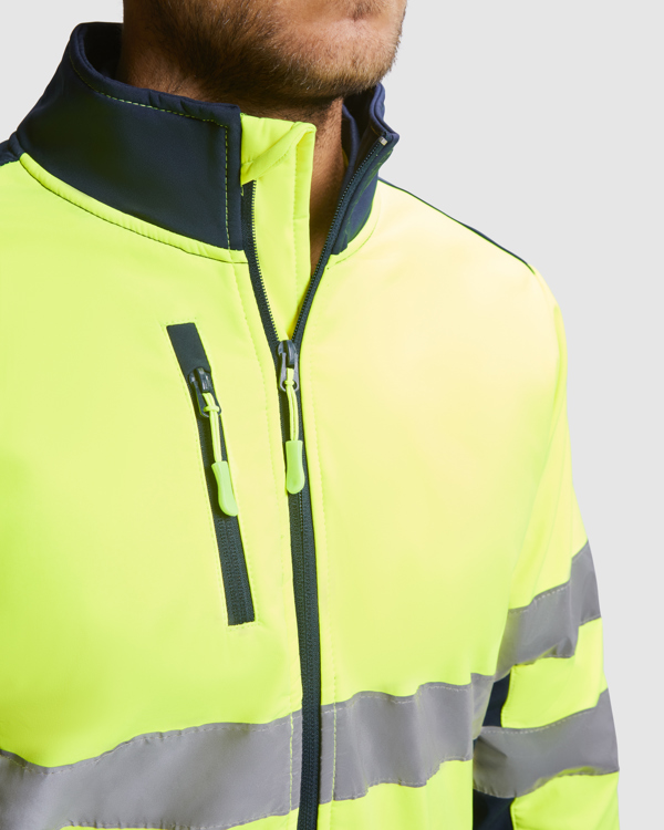 Produit Veste Softshell Haute Visibilté