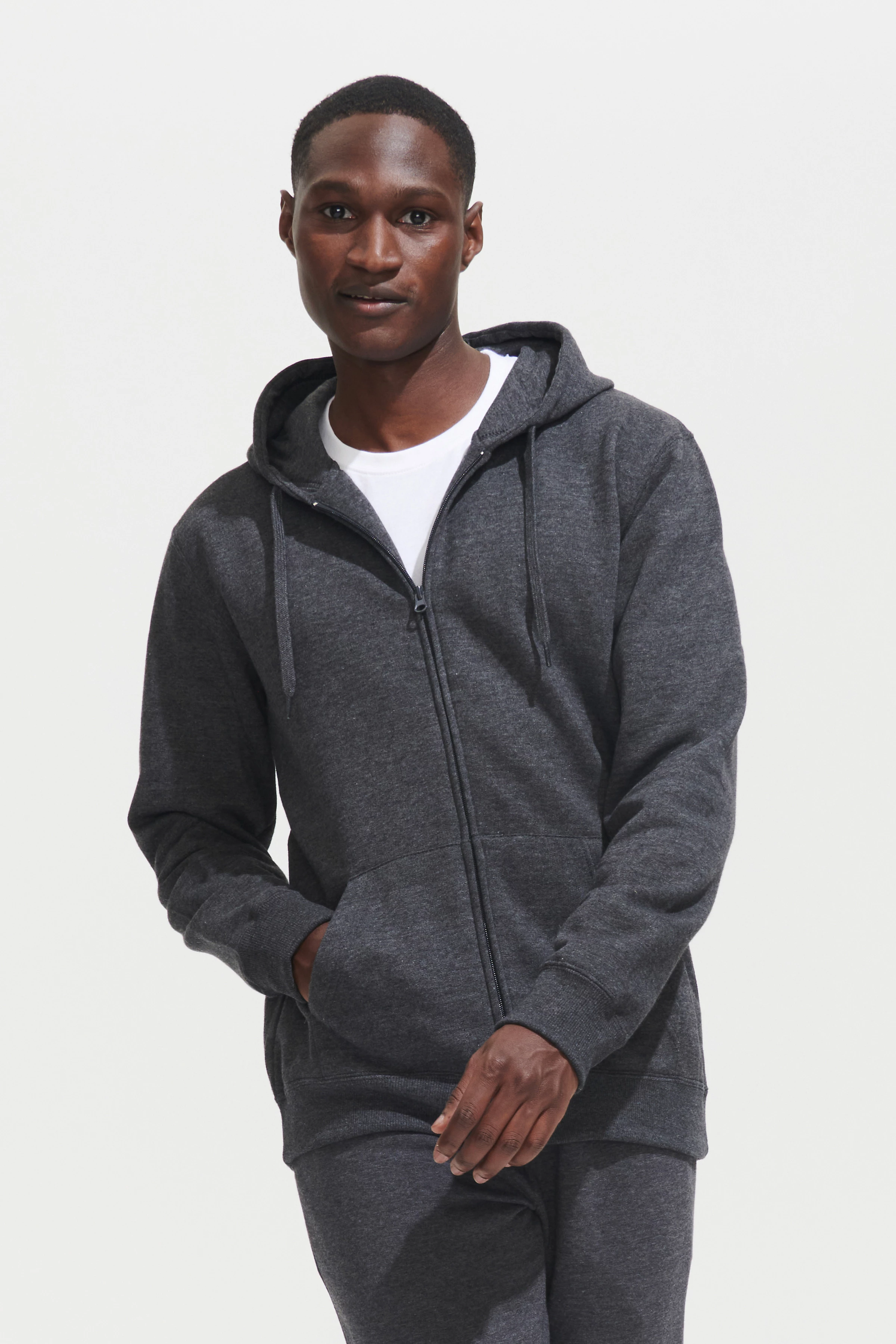 Produit Sweat à Capuche Zippé Classique Unisexe