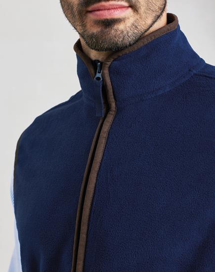 Produit Veste Polaire Bicolore Sans Manches