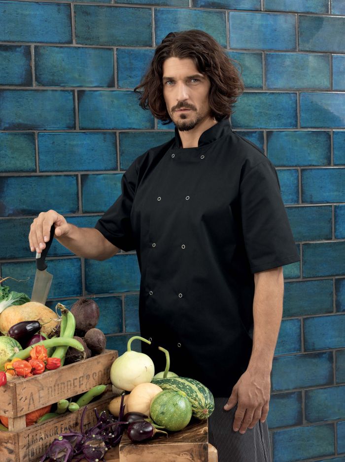 Veste De Cuisine Premium Manches Courtes - 2