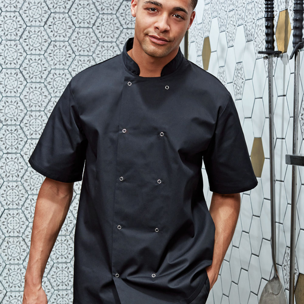 Produit Veste De Cuisine Premium Manches Courtes