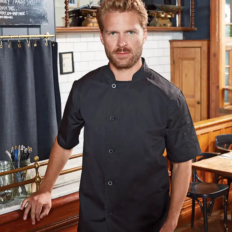 Veste Chef Cuisine Manches Courtes Essential - 2