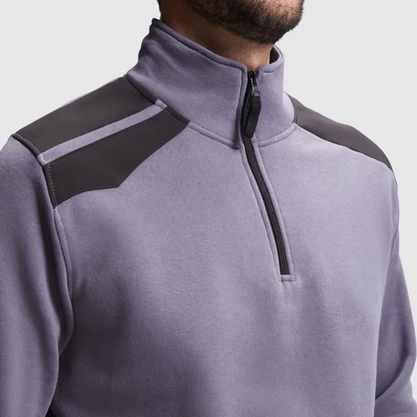 Produit Sweat à Col Zippé Bicolore