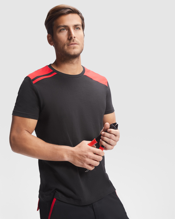 Produit T-shirt Manches Courtes Bicolore