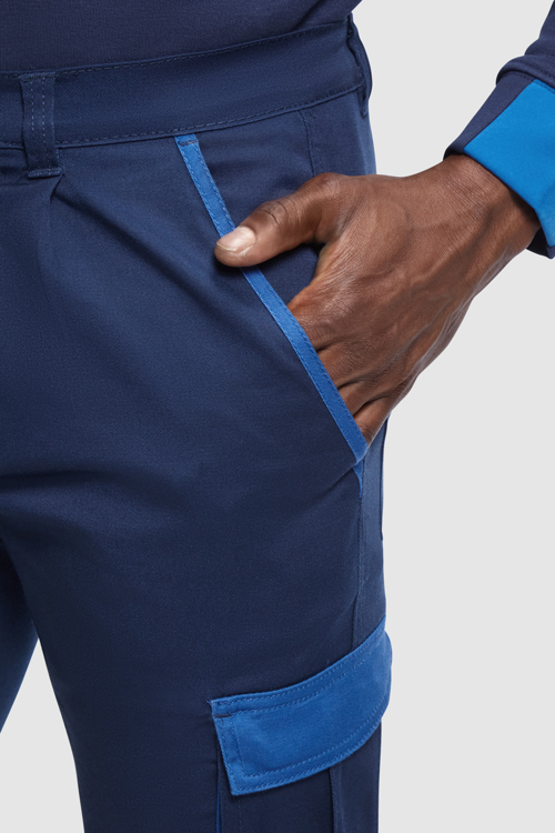 Pantalon Cargo Bicolore - 3