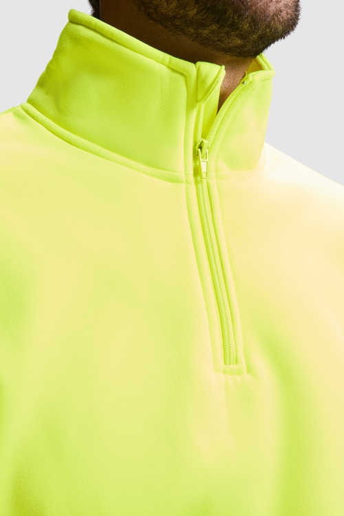 Sweatshirt Demi-Zip Haute Visibilté - 3